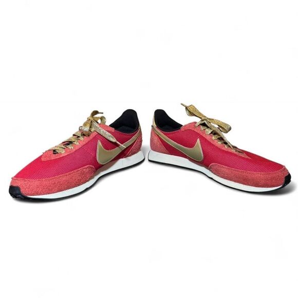 Nike Waffle Trainer 2 SD Red Gold Sneakers No Size Tag See Measurements READ